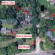 A bird’s eye view of Ron’s property. The black box is something Ron asked me to block out. Photo: Google Maps
